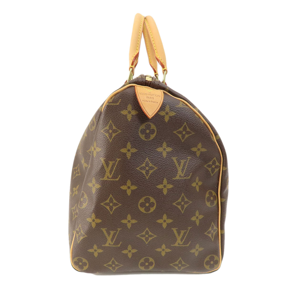 Louis Vuitton Tote Bag M41524 Monogram Canvas Brown Speedy 35 Monogram Women Used Authentic