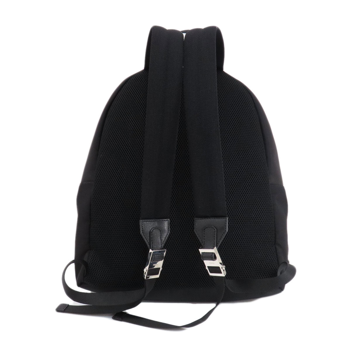 Fendi Backpack Nylon Black Light Bulb Applique