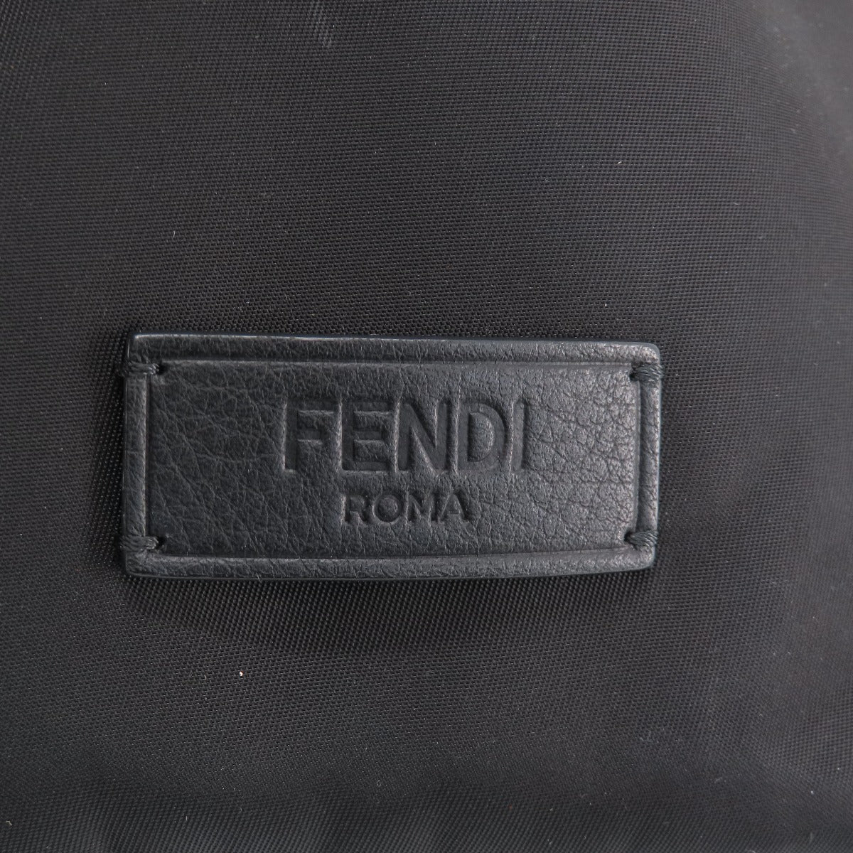 Fendi Backpack Nylon Black Light Bulb Applique