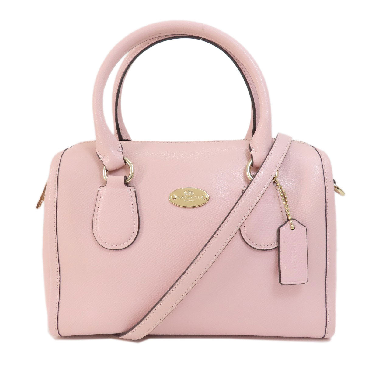 Coach Handbag F33329 Leather Pink 2 Way