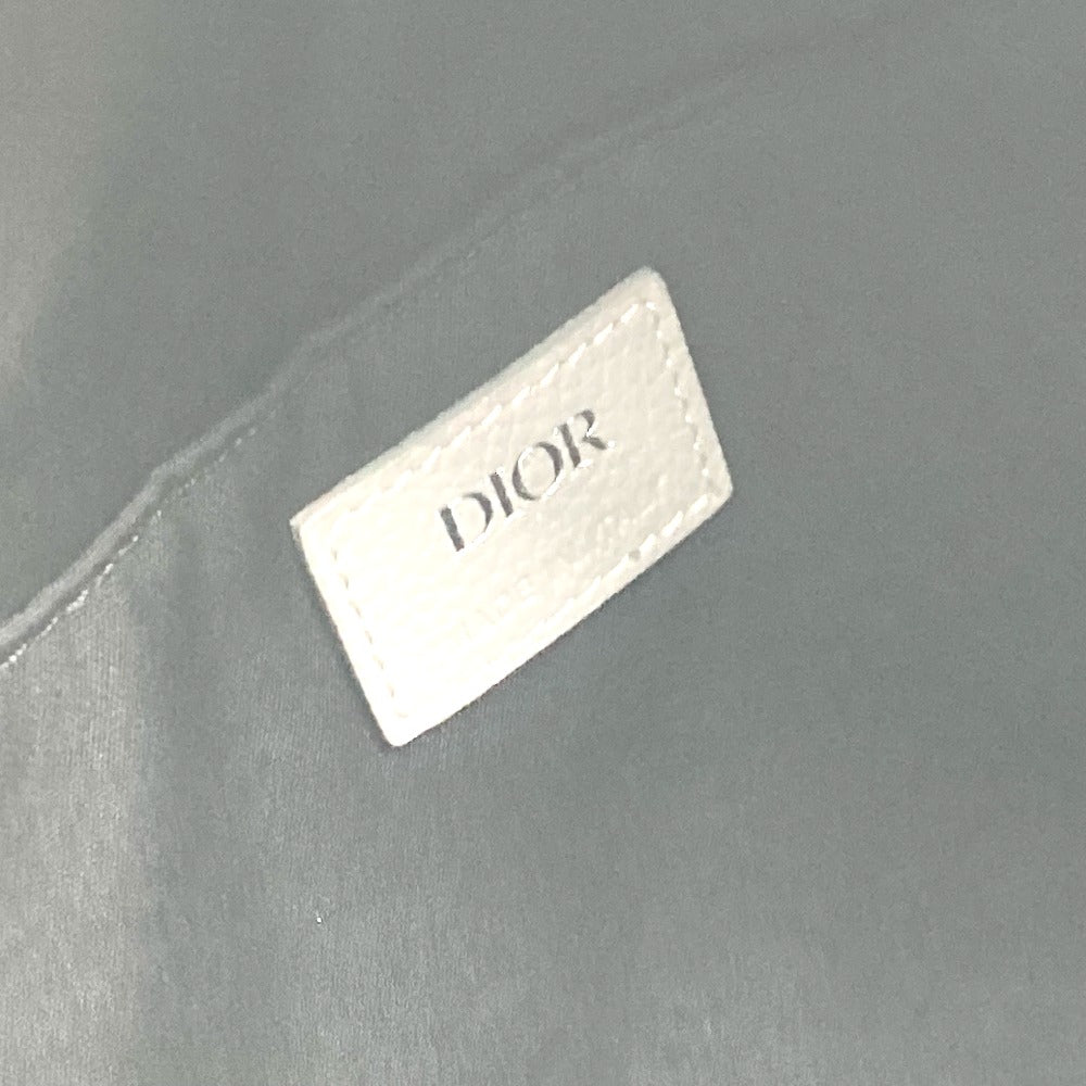 Dior Backpack 1 Esba088 Nfs Calfskin Gray Rider Rider1947 Logo Backpack Mens Used Authentic