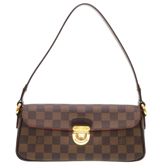 Louis Vuitton Handbag N60007 Damier Canvas Brown Damier Ravello Pm Women Used Authentic