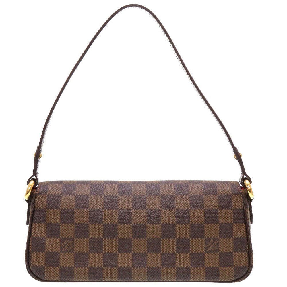 Louis Vuitton Handbag N60007 Damier Canvas Brown Damier Ravello Pm Women Used Authentic