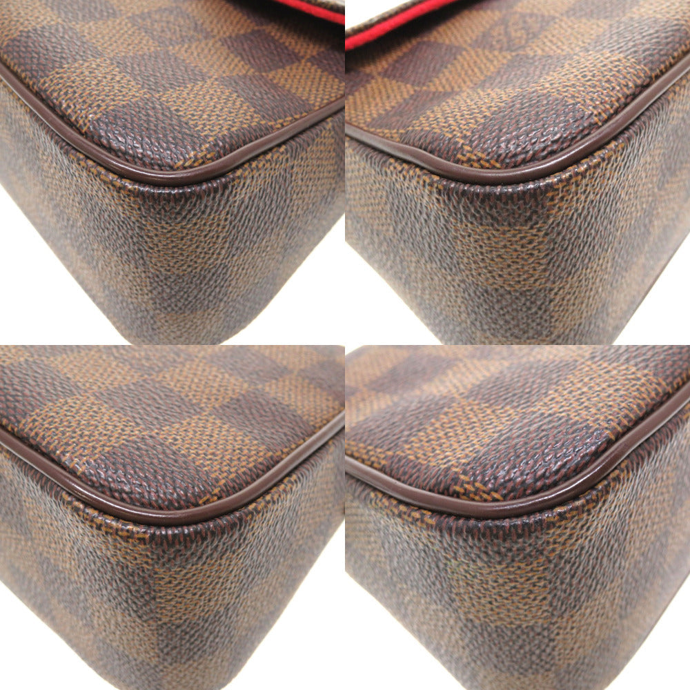 Louis Vuitton Handbag N60007 Damier Canvas Brown Damier Ravello Pm Women Used Authentic