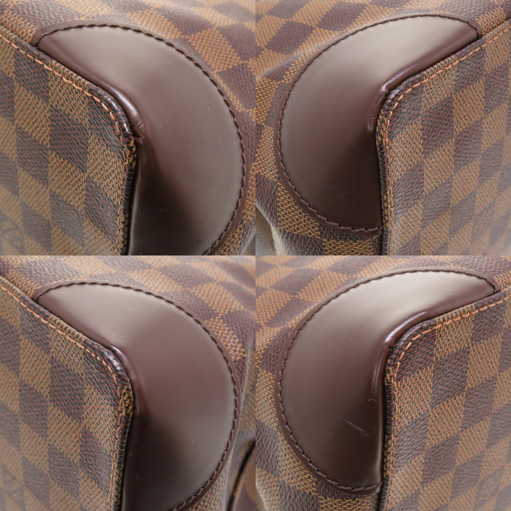 Louis Vuitton Handbag N51205 Damier Canvas Brown Damier Ebene Hamstead Pm Women Used Authentic