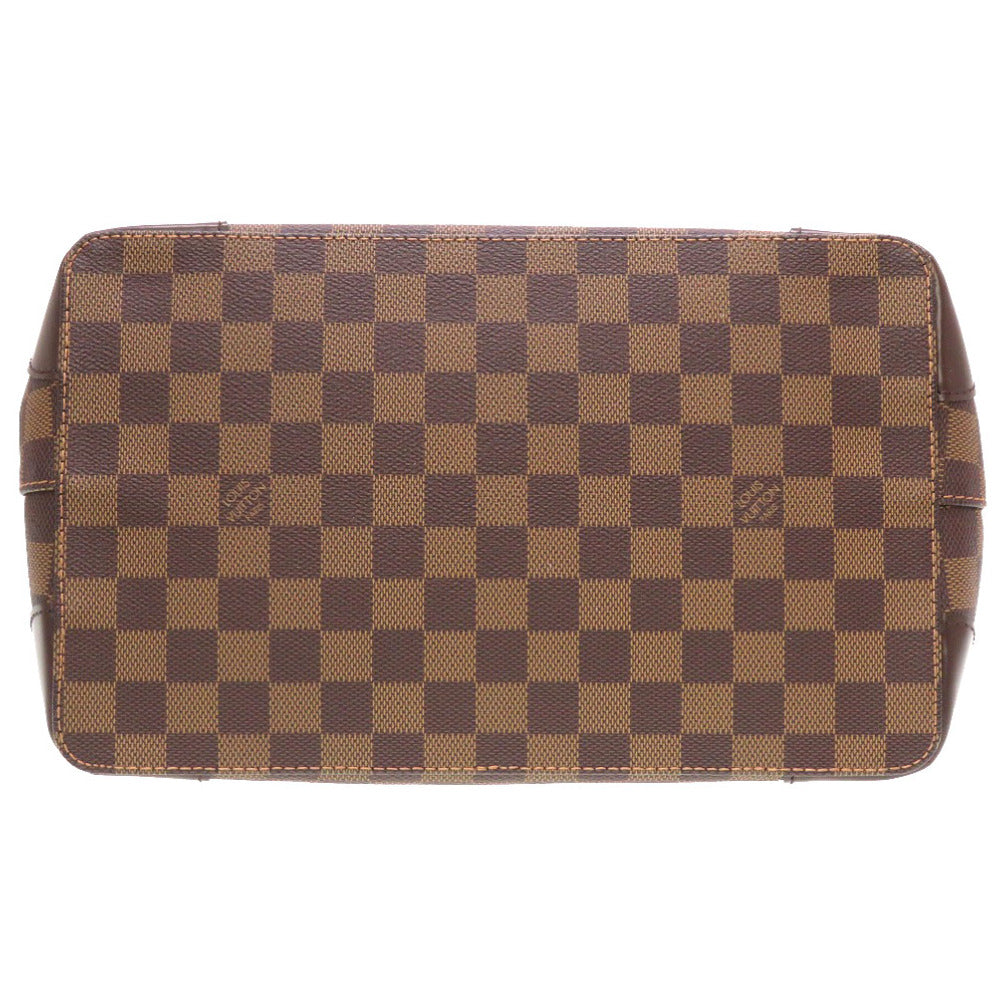 Louis Vuitton Handbag N51205 Damier Canvas Brown Damier Ebene Hamstead Pm Women Used Authentic