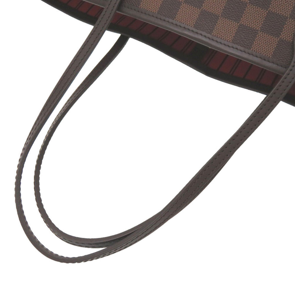 Louis Vuitton Tote Bag N41357 Damier Canvas Brown Damier New Neverfull Gm Women Used Authentic