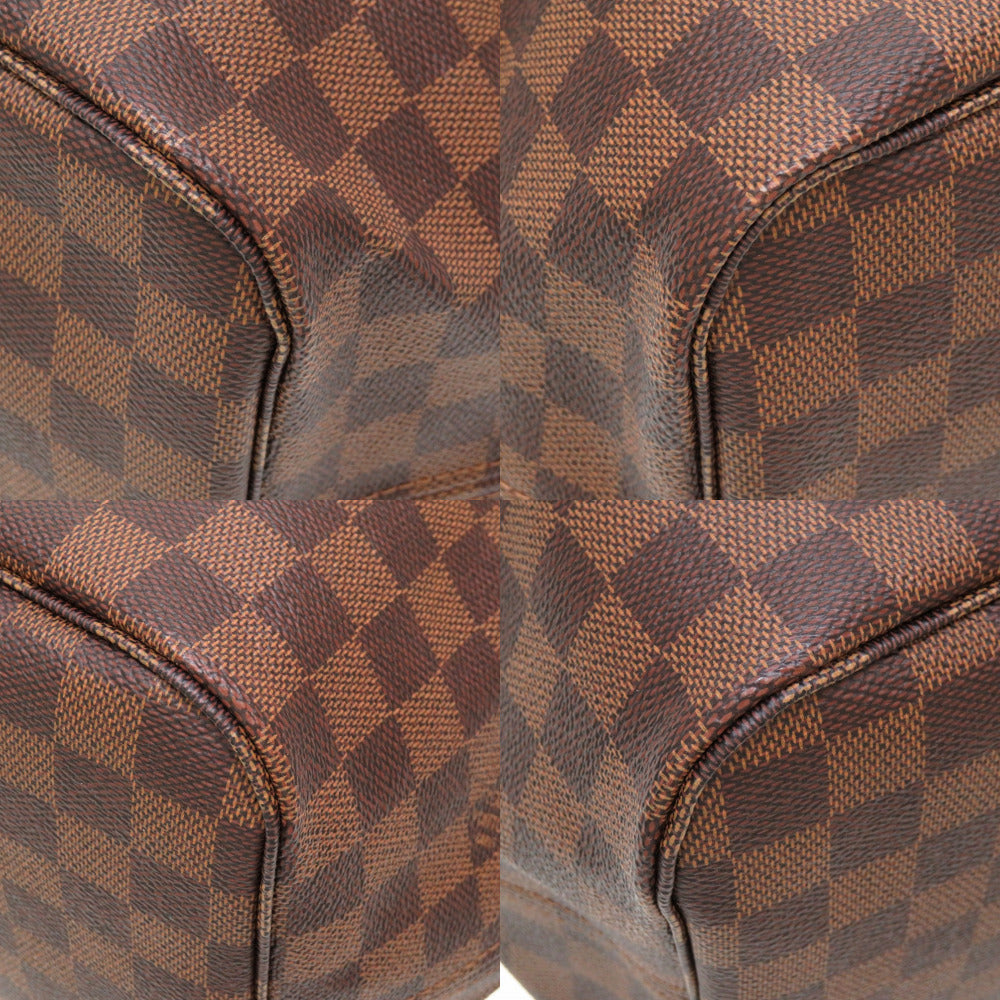 Louis Vuitton Tote Bag N41357 Damier Canvas Brown Damier New Neverfull Gm Women Used Authentic