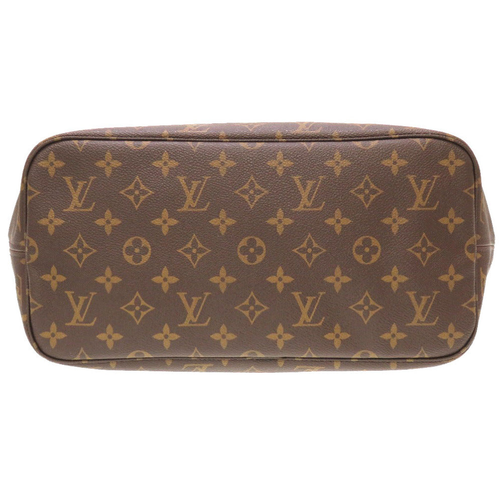 Louis Vuitton Tote Bag M41178 Monogram Canvas Pivoonne Monogram New Neverfull Mm Women Used Authentic