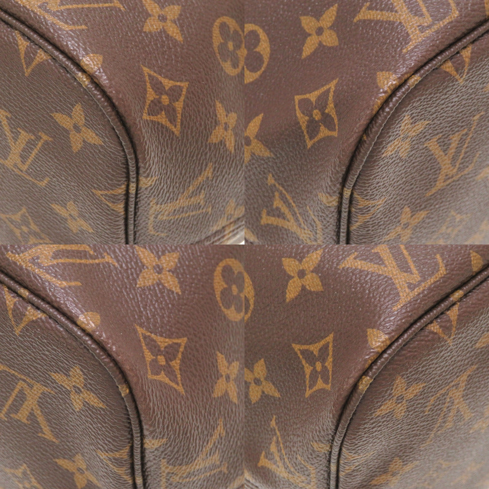 Louis Vuitton Tote Bag M41178 Monogram Canvas Pivoonne Monogram New Neverfull Mm Women Used Authentic