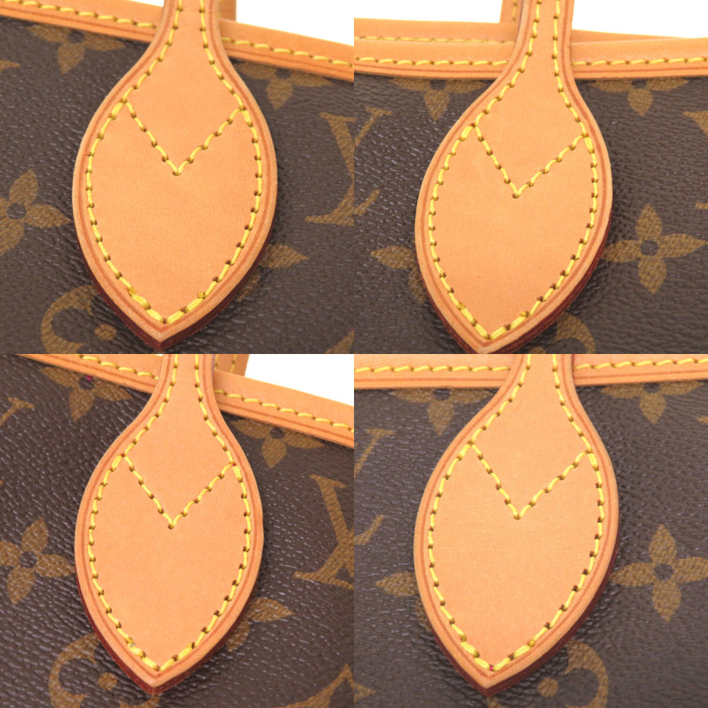 Louis Vuitton Tote Bag M41178 Monogram Canvas Pivoonne Monogram New Neverfull Mm Women Used Authentic