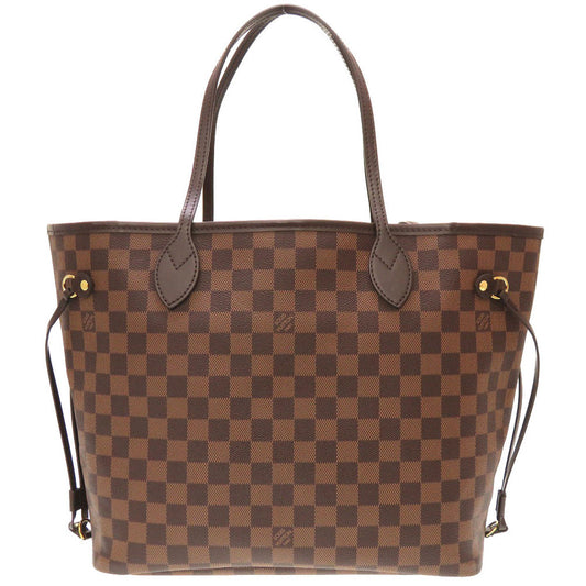 Louis Vuitton Tote Bag N41358 Damier Canvas Slys Damier New Neverfull Mm Women Secondhand Authentic