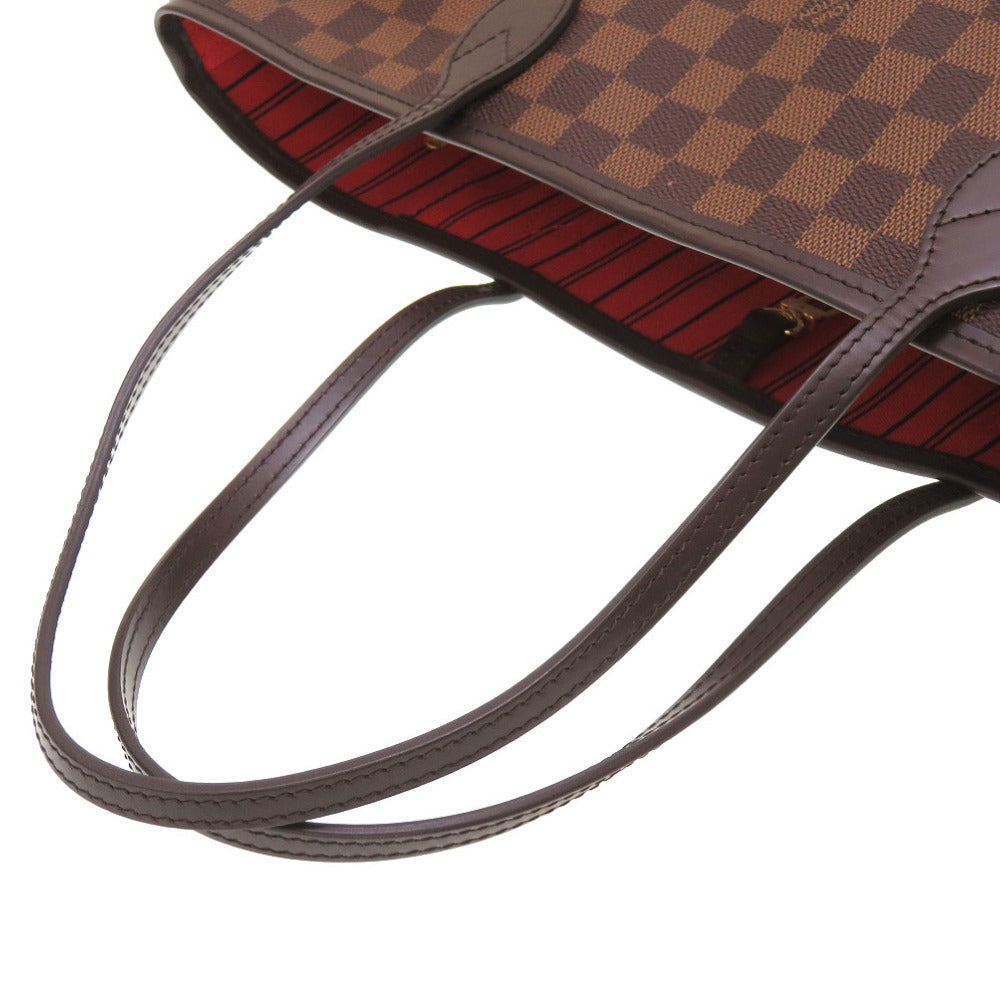 Louis Vuitton Tote Bag N41358 Damier Canvas Slys Damier New Neverfull Mm Women Secondhand Authentic