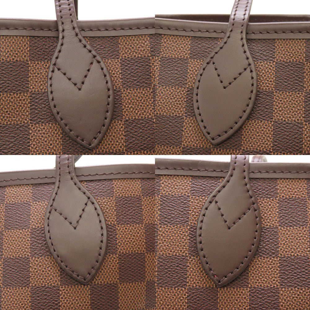 Louis Vuitton Tote Bag N41358 Damier Canvas Slys Damier New Neverfull Mm Women Secondhand Authentic