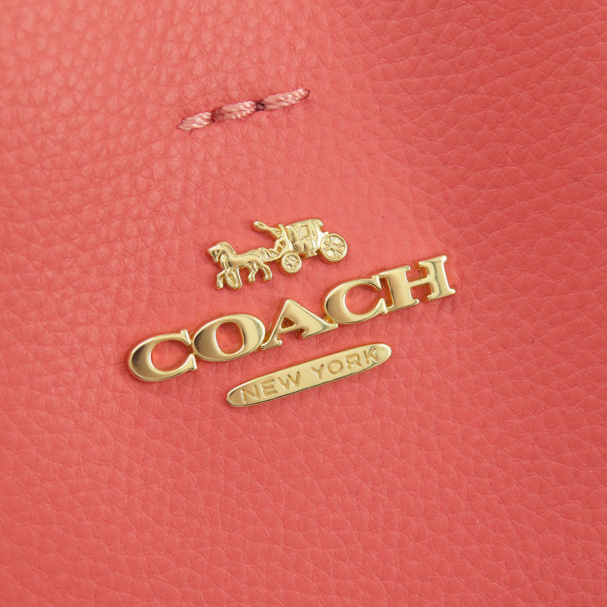 Coach Handbag 91122 Leather Pink 2 Way