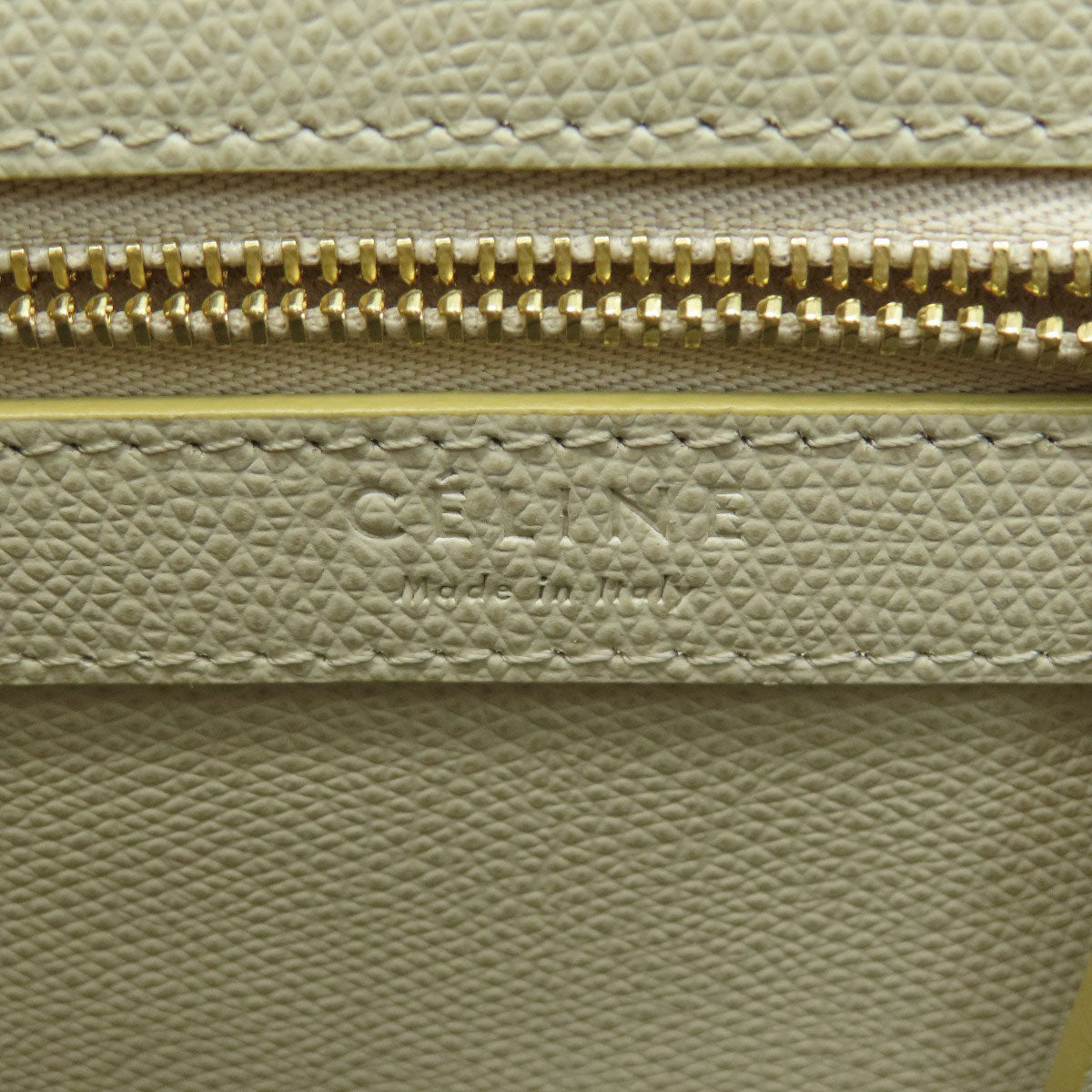 Celine Handbag Leather Beige Vertical Cover S 2 Way