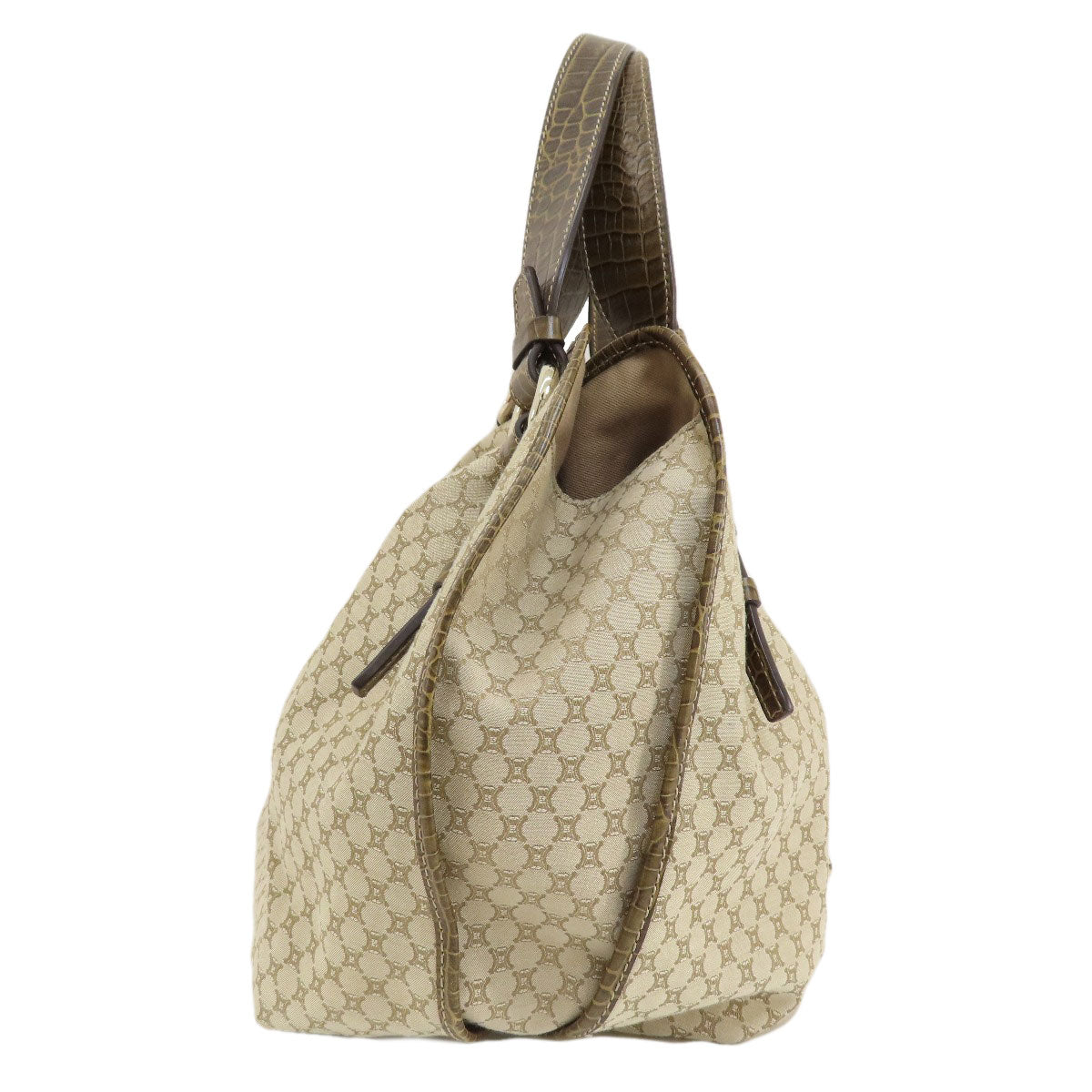 Celine Tote Bag Canvas Beige Macadam Pattern