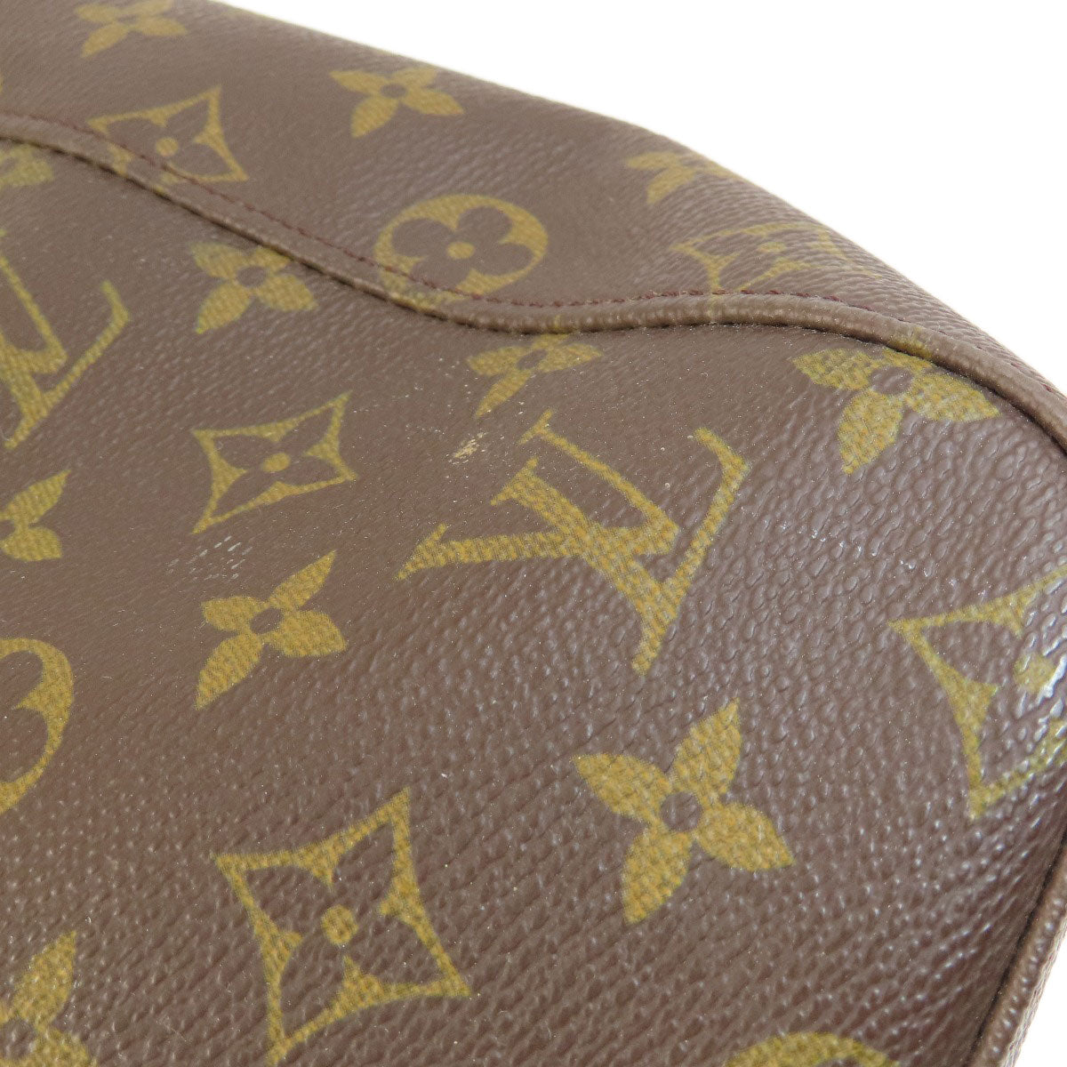 Louis Vuitton Tote Bag M51145 Monogram Canvas Brown Looping Gm Monogram Women Used Authentic