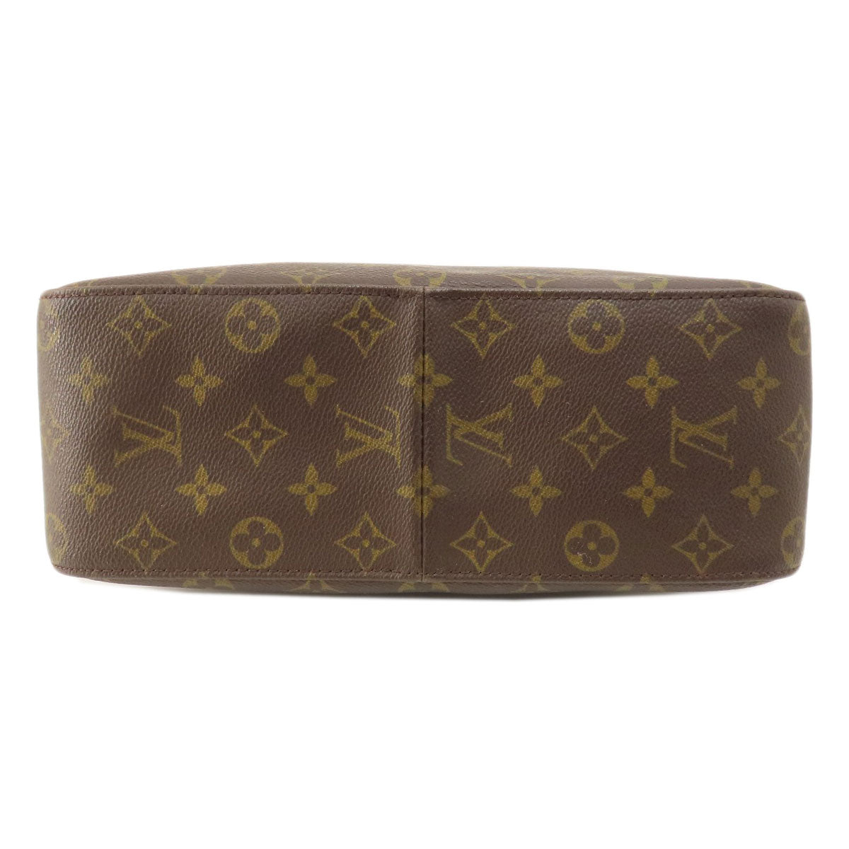 Louis Vuitton Tote Bag M51145 Monogram Canvas Brown Looping Gm Monogram Women Used Authentic