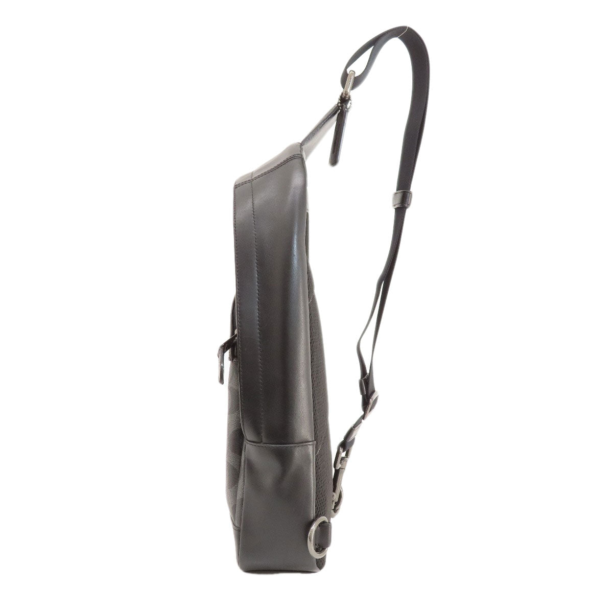 Coach Sling Bag F39942 Pvc Gray Signature