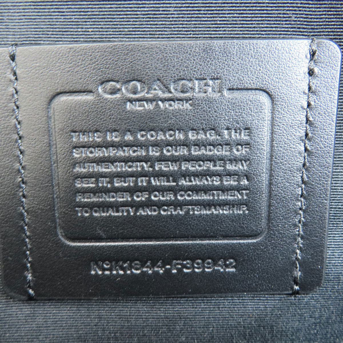 Coach Sling Bag F39942 Pvc Gray Signature