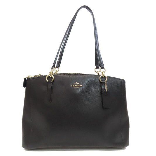 Coach Tote Bag F36606 Pvc Black Logo