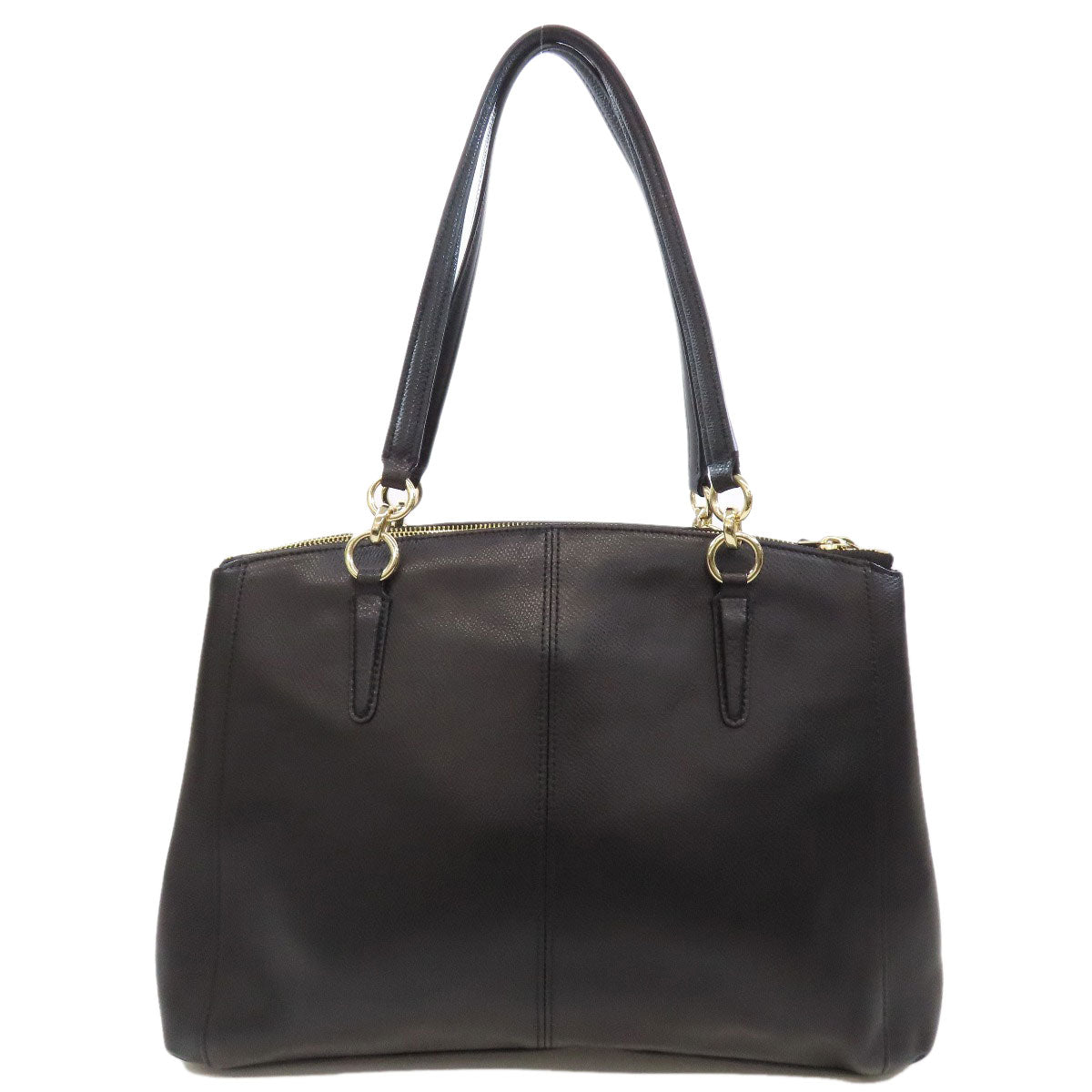 Coach Tote Bag F36606 Pvc Black Logo