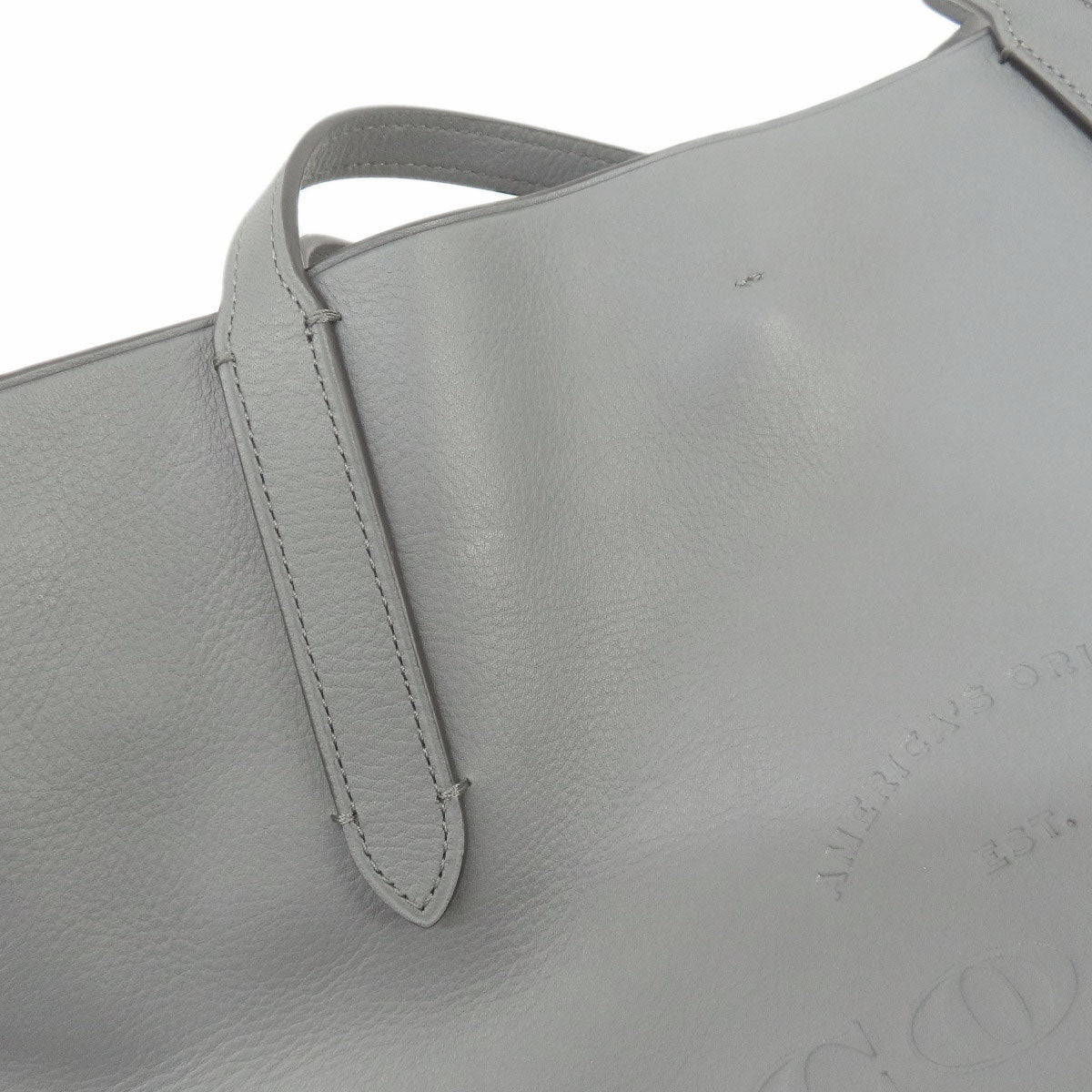 Coach Tote Bag ｆ59403 Leather Gray Logo