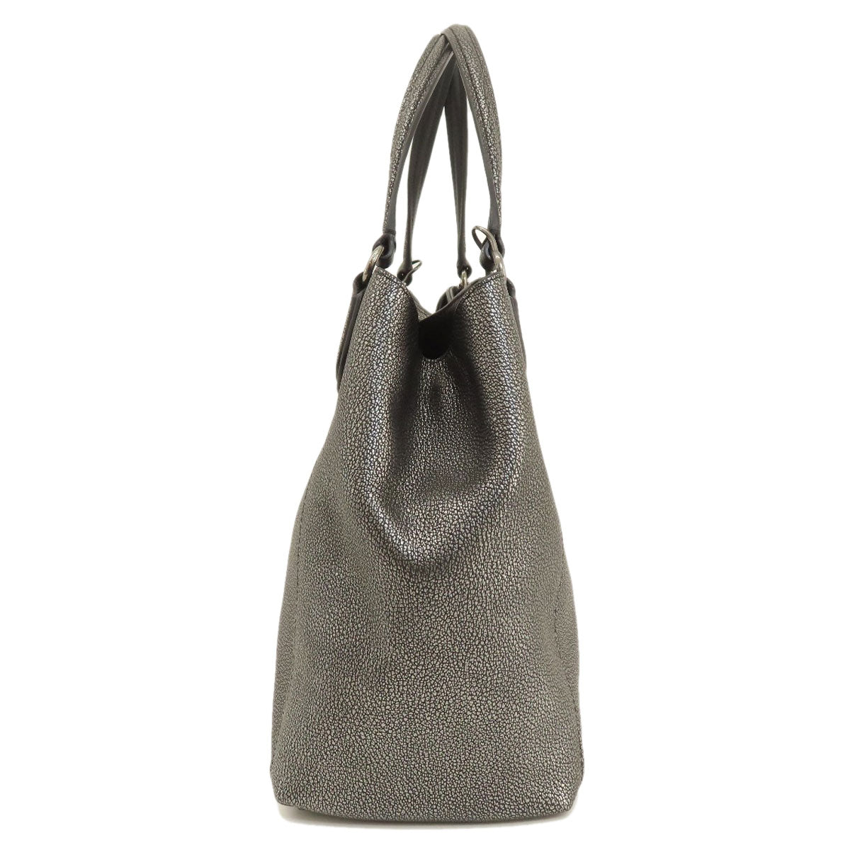 Coach Handbag 36101 Leather Gray 2 Way