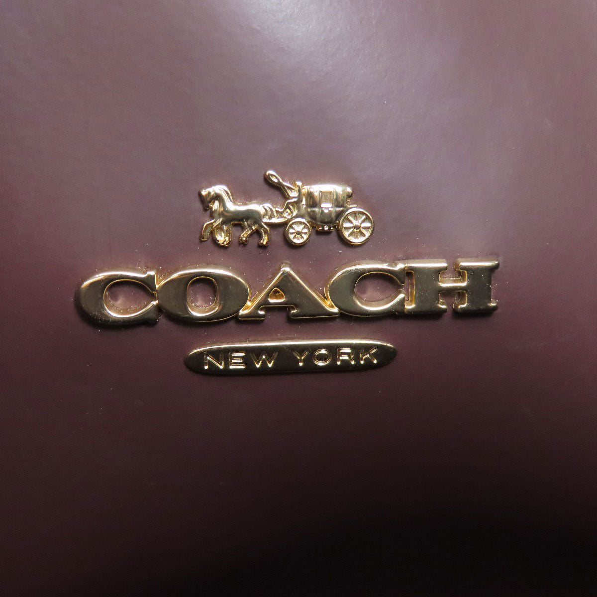 Coach Tote Bag ｆ72673 Leather Black Logo