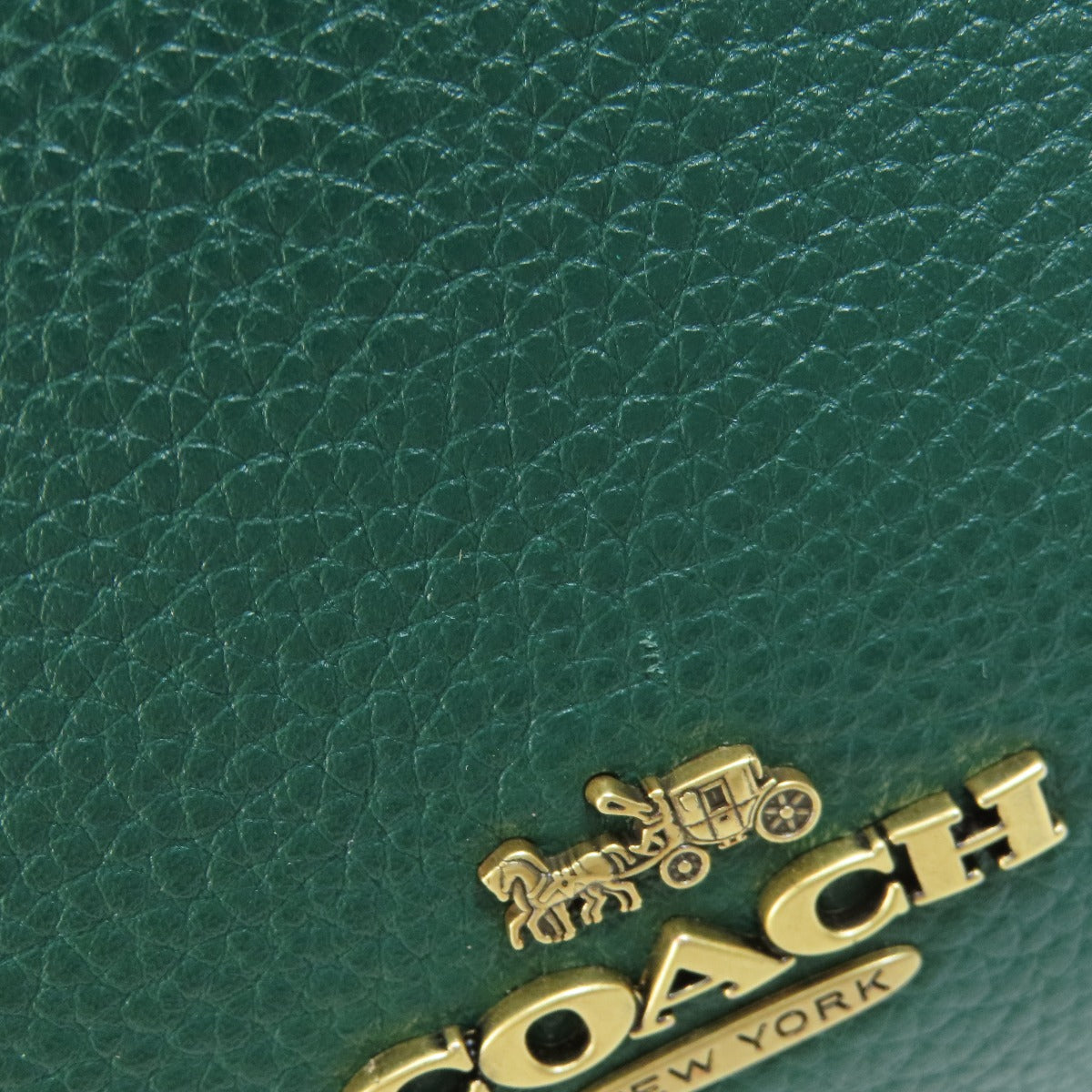 Coach Handbag 79316 Leather Green 2 Way