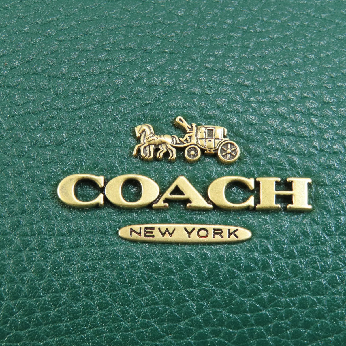 Coach Handbag 79316 Leather Green 2 Way