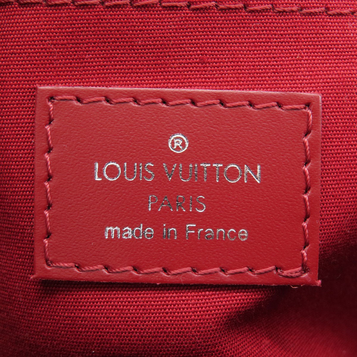 Louis Vuitton Tote Bag M5926 E Monogram Canvas Red Passy Pm Women Used Authentic