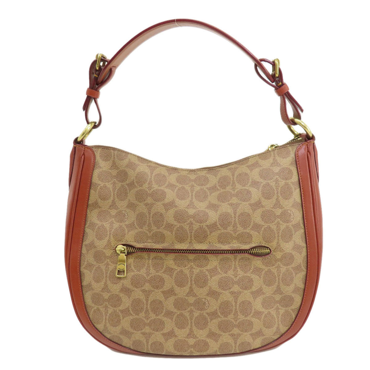 Coach Handbag 38580 Pvc Brown Sutton Hobo Signature 2 Way