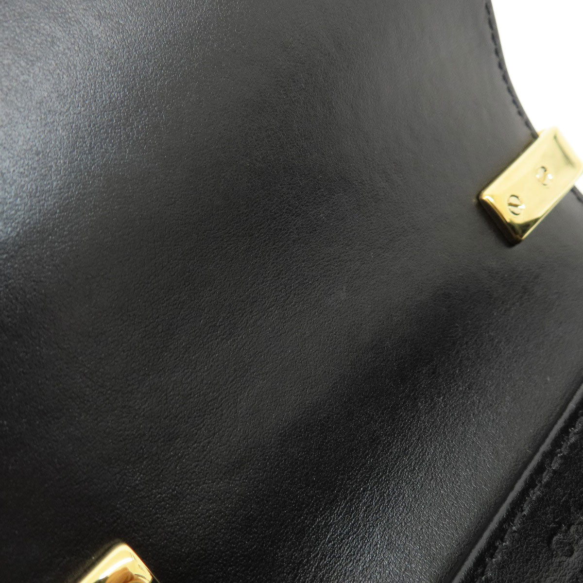 Chloe Shoulder Bag Leather Black Chloe C 2 Way