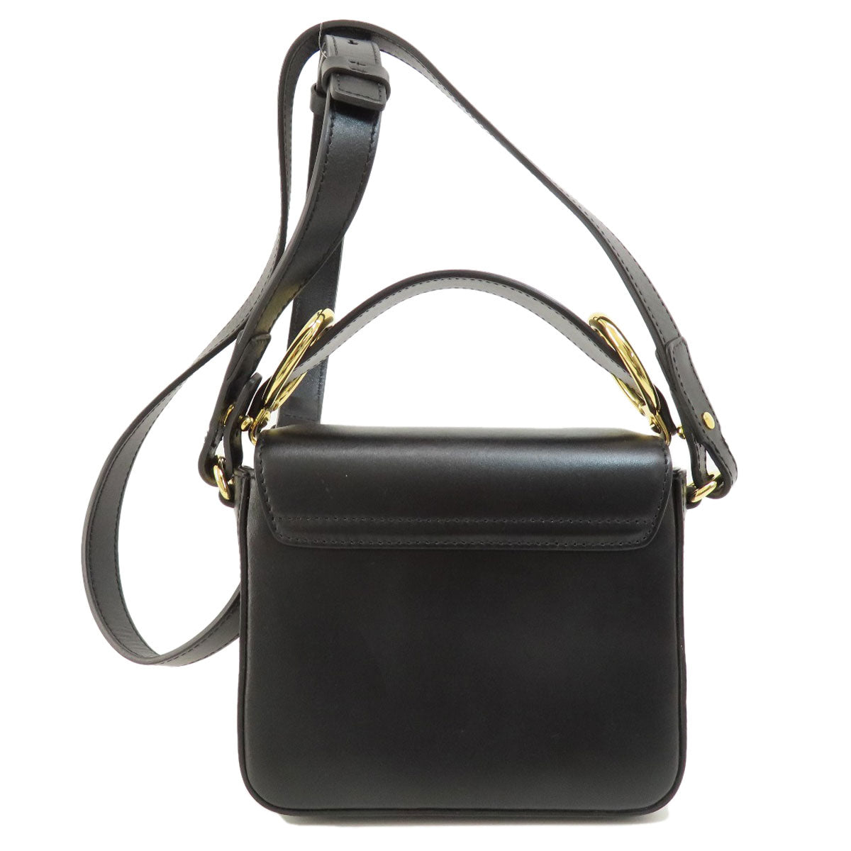 Chloe Shoulder Bag Leather Black Chloe C 2 Way