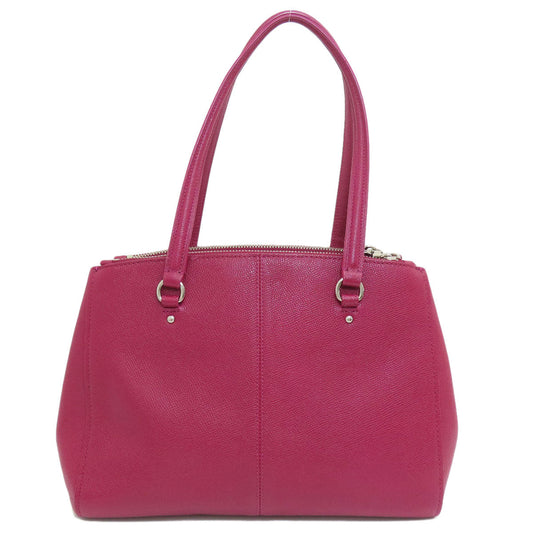 Coach Handbag 36882 Leather Red 2 Way