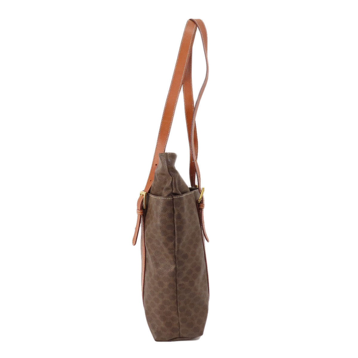 Celine Tote Bag Pvc Brown Macadam Pattern