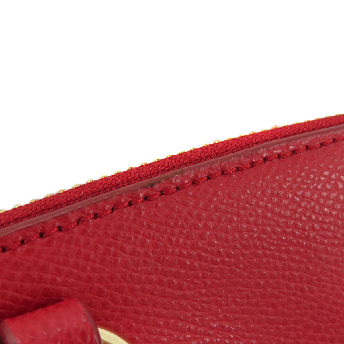 Coach Handbag F36637 Leather Red Logo 2 Way