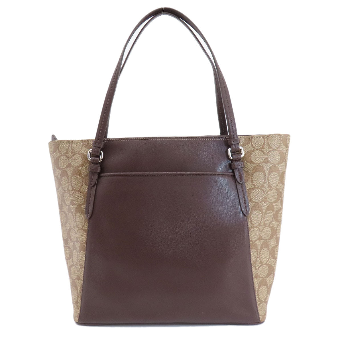 Coach Tote Bag F30301 Pvc Brown Signature