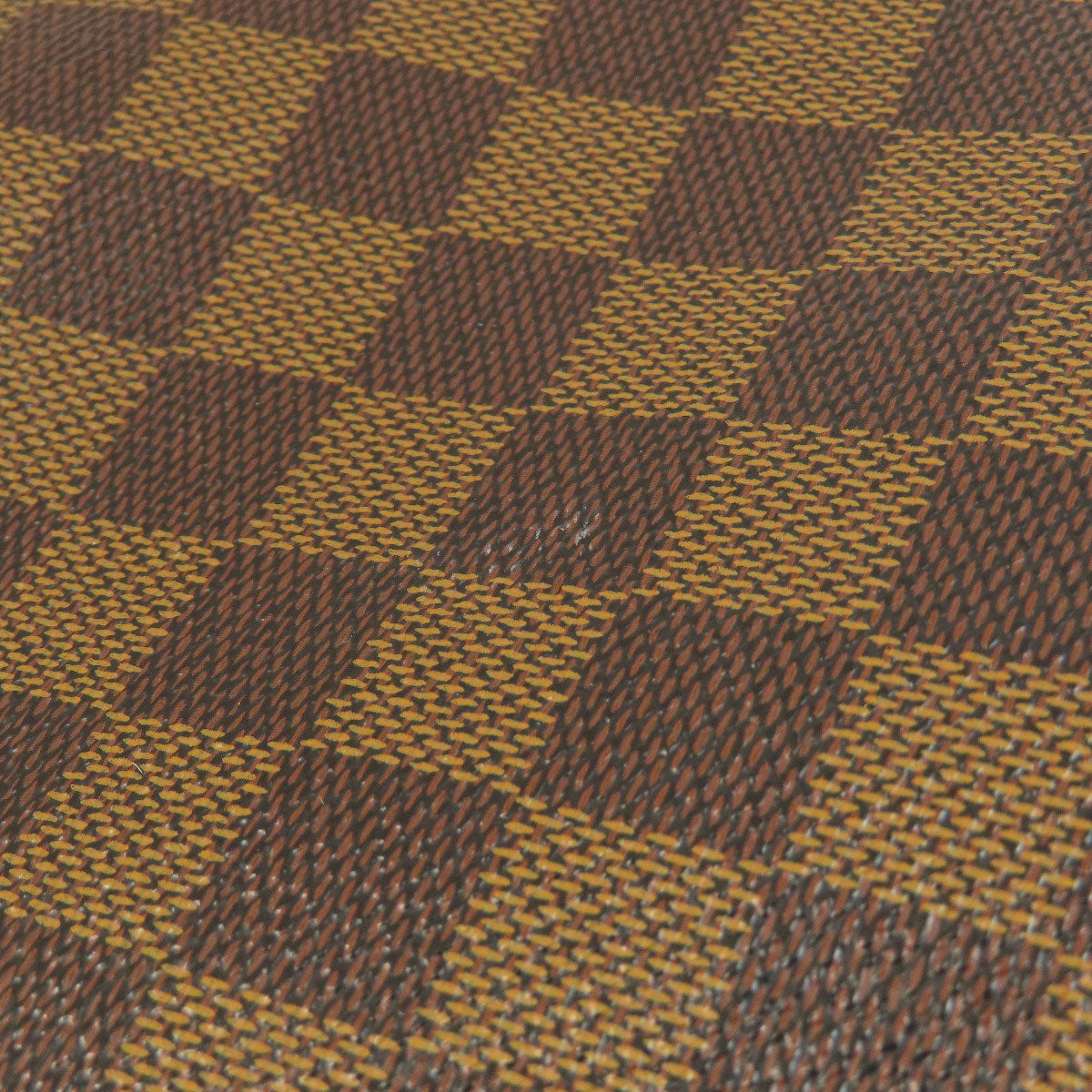 Louis Vuitton Tote Bag N41108 Damier Canvas Brown Cabas Rivington Damier Ebene Women Used Authentic