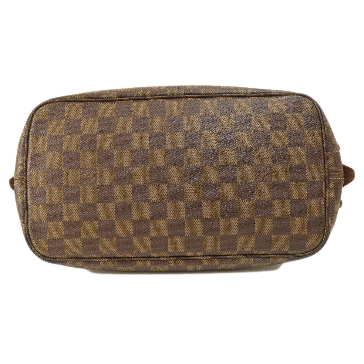 Louis Vuitton Tote Bag N41108 Damier Canvas Brown Cabas Rivington Damier Ebene Women Used Authentic