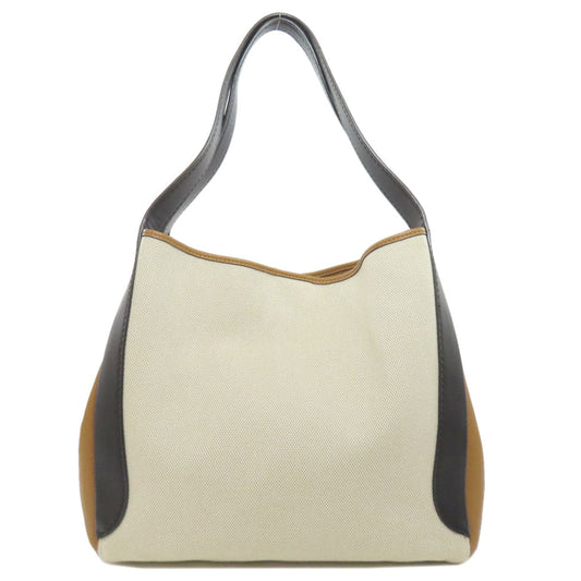 Coach Tote Bag 89971 Canvas Beige Hadley Hobo