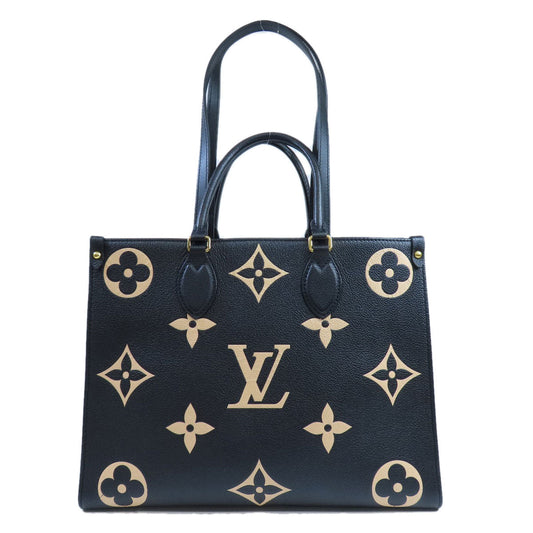 Louis Vuitton Tote Bag M45495 Ann Platt Black On The Go Mm Women Used Authentic