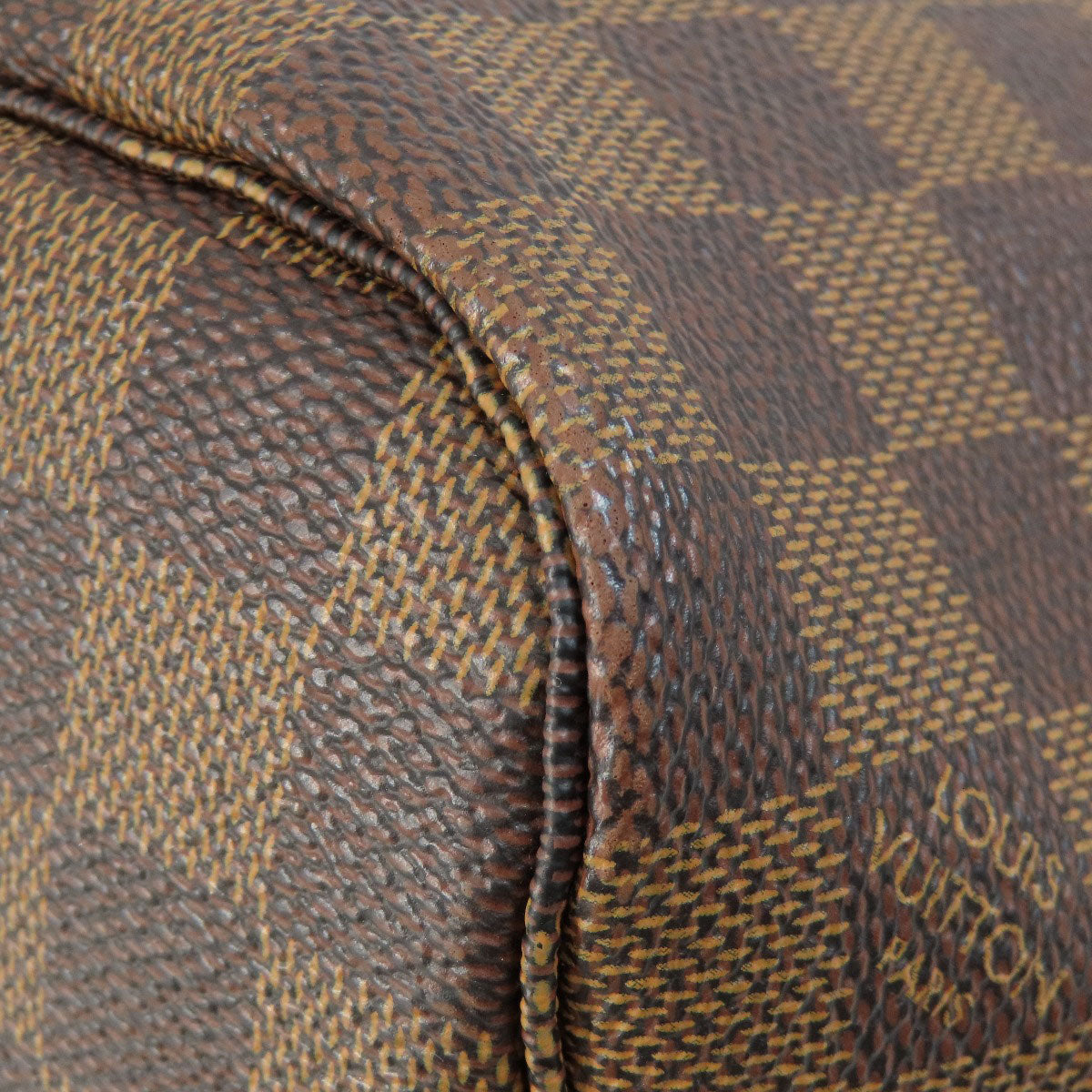 Louis Vuitton Tote Bag N51109 Damier Canvas Brown Neverfull Pm (Old) Women Used Authentic