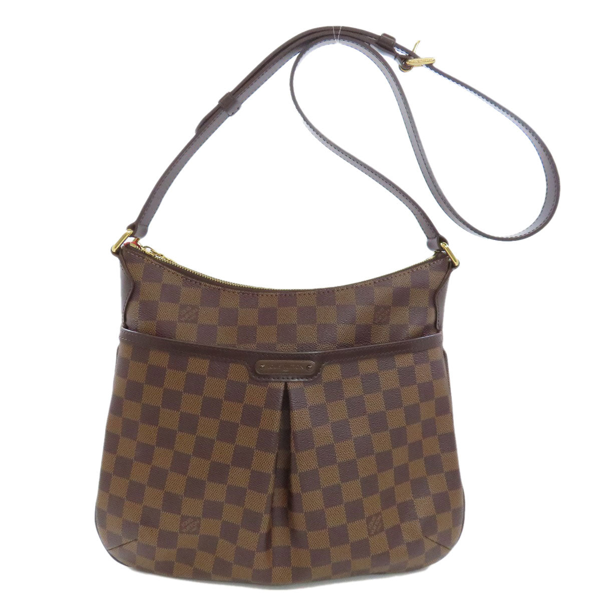 Louis Vuitton Shoulder Bag N42251 Damier Canvas Brown Bloomsbury Pm Women Used Authentic