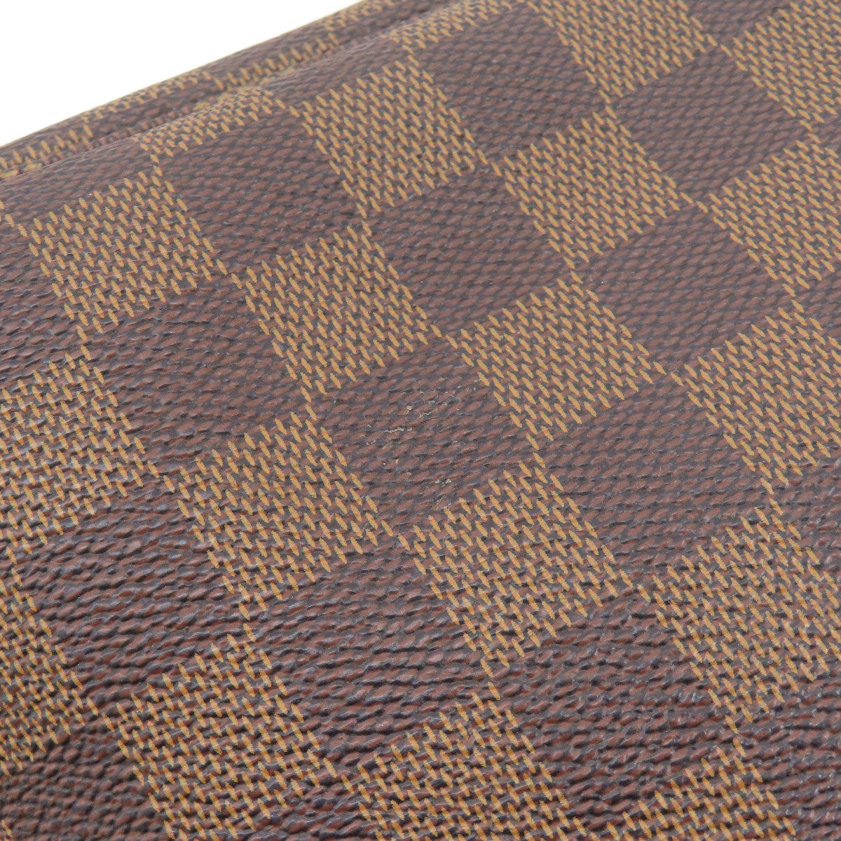 Louis Vuitton Tote Bag N51105 Damier Canvas Brown Neverfull Mm Old Women Used Authentic