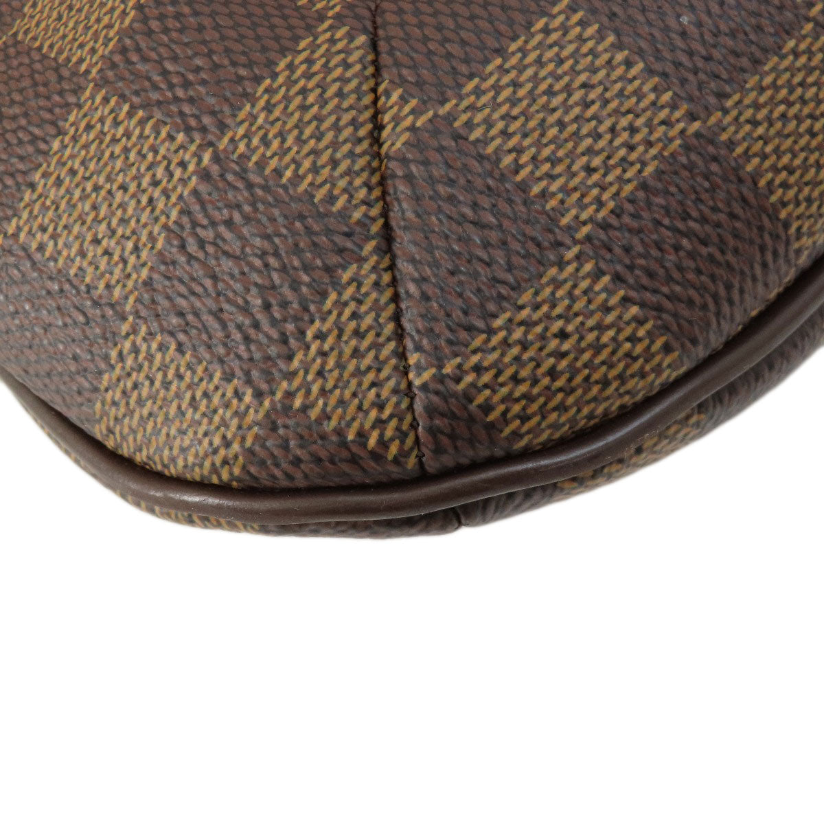 Louis Vuitton Shoulder Bag N42251 Damier Canvas Brown Bloomsbury Pm Women Used Authentic