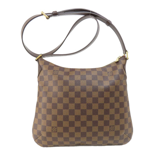 Louis Vuitton Shoulder Bag N42251 Damier Canvas Brown Bloomsbury Pm Women Used Authentic