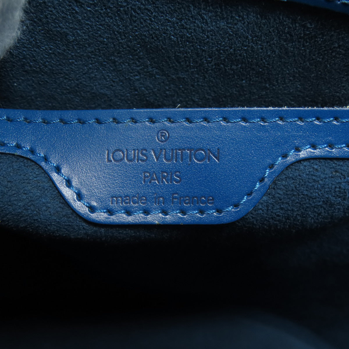 Louis Vuitton Tote Bag M52275 Epi Blue Sun Jack Women Used Authentic